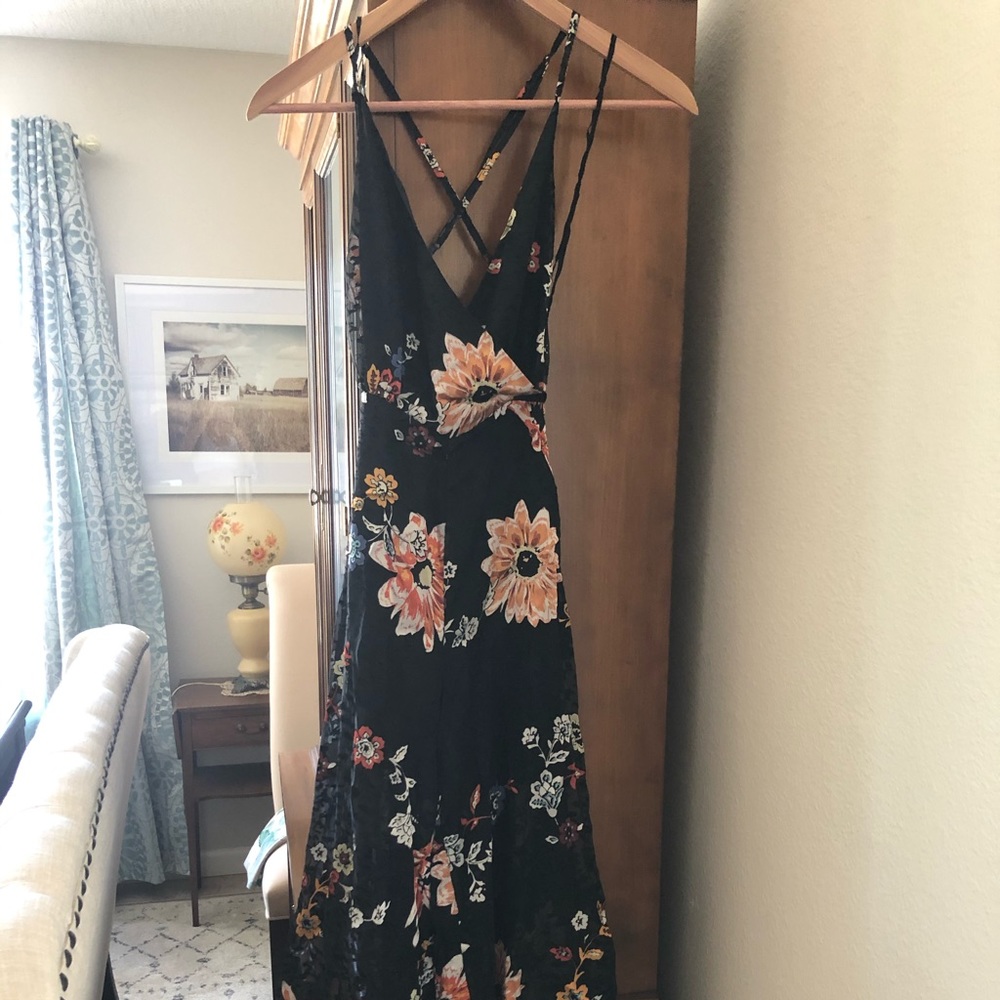 Floral jumpsuit